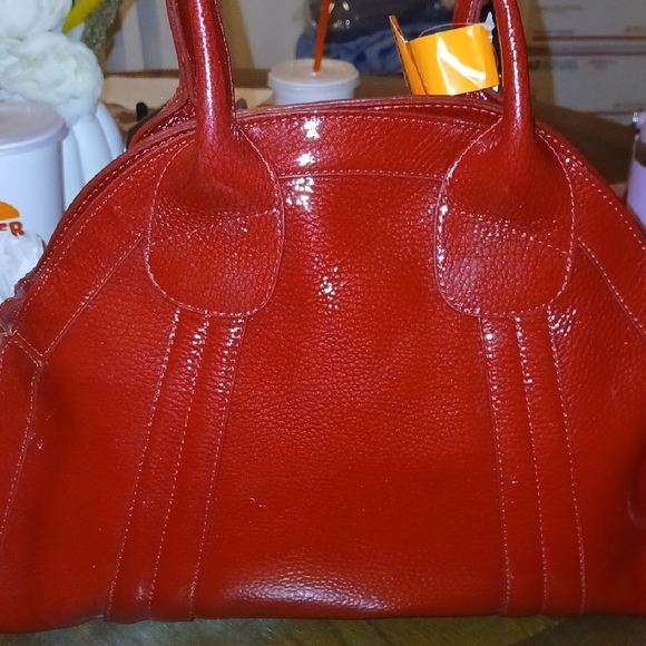 Red Women's Satchel - Picture 10 of 12